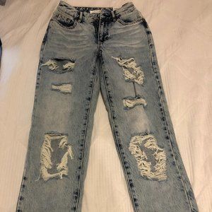 Pacsun Mom ripped jeans